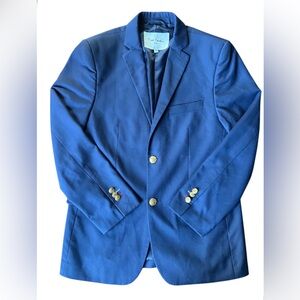 Pierre Cardin Kids Boys Navy Blazer Gold Buttons Size 16